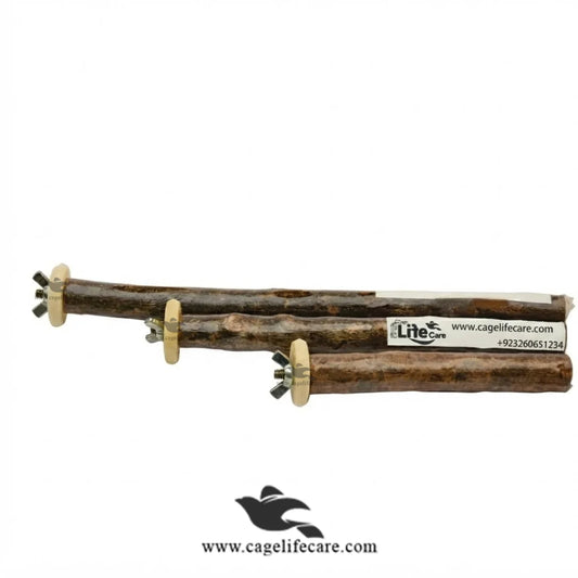 Wing Nut Perch – Natural Tree Branches Sticks for Birds
