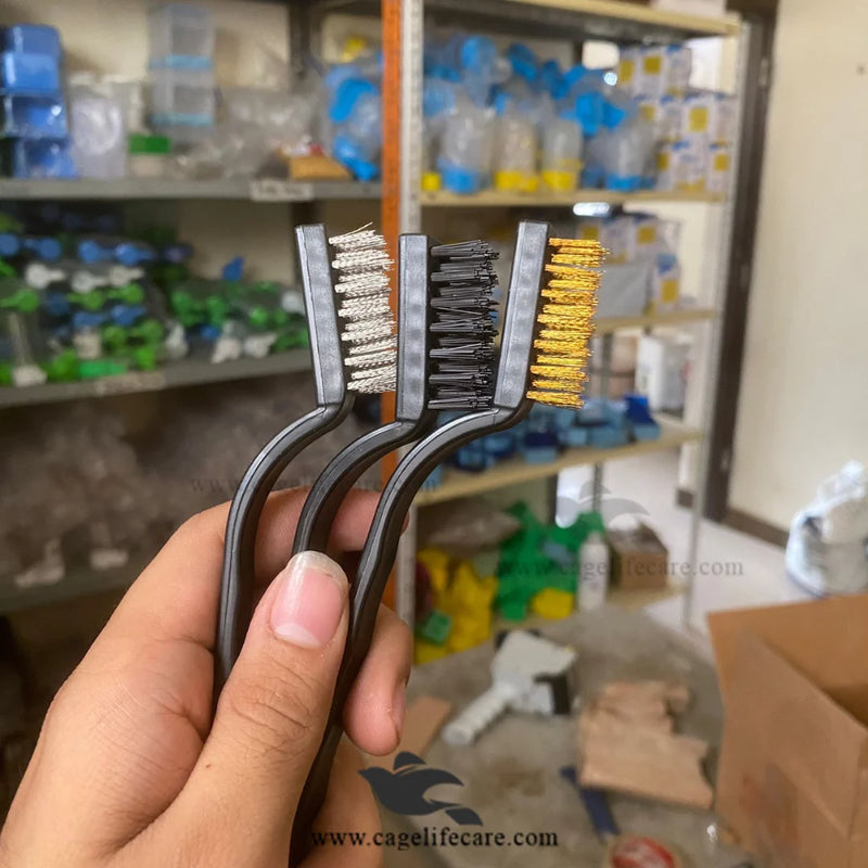 Wire Brush Set For Cleaning Cages & Tough Spots