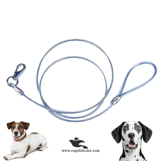 Wire Leash for Pets – Heavy Duty & Durable