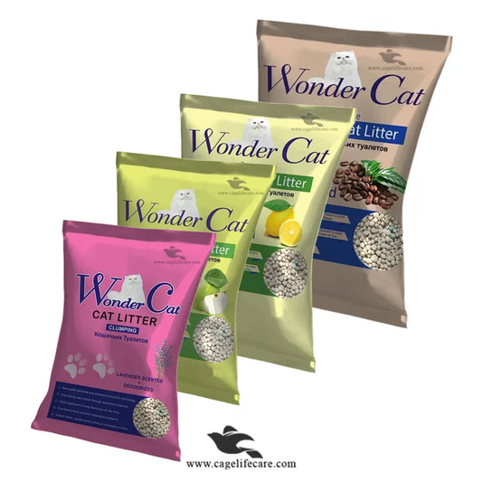 Wonder Cat Litter Imported – 5L (Apple, Lavender, Coffee, Lemon)