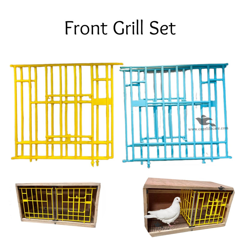 Pigeon Plywood Nest Box - Breeding & Traning Box with Plastic Door