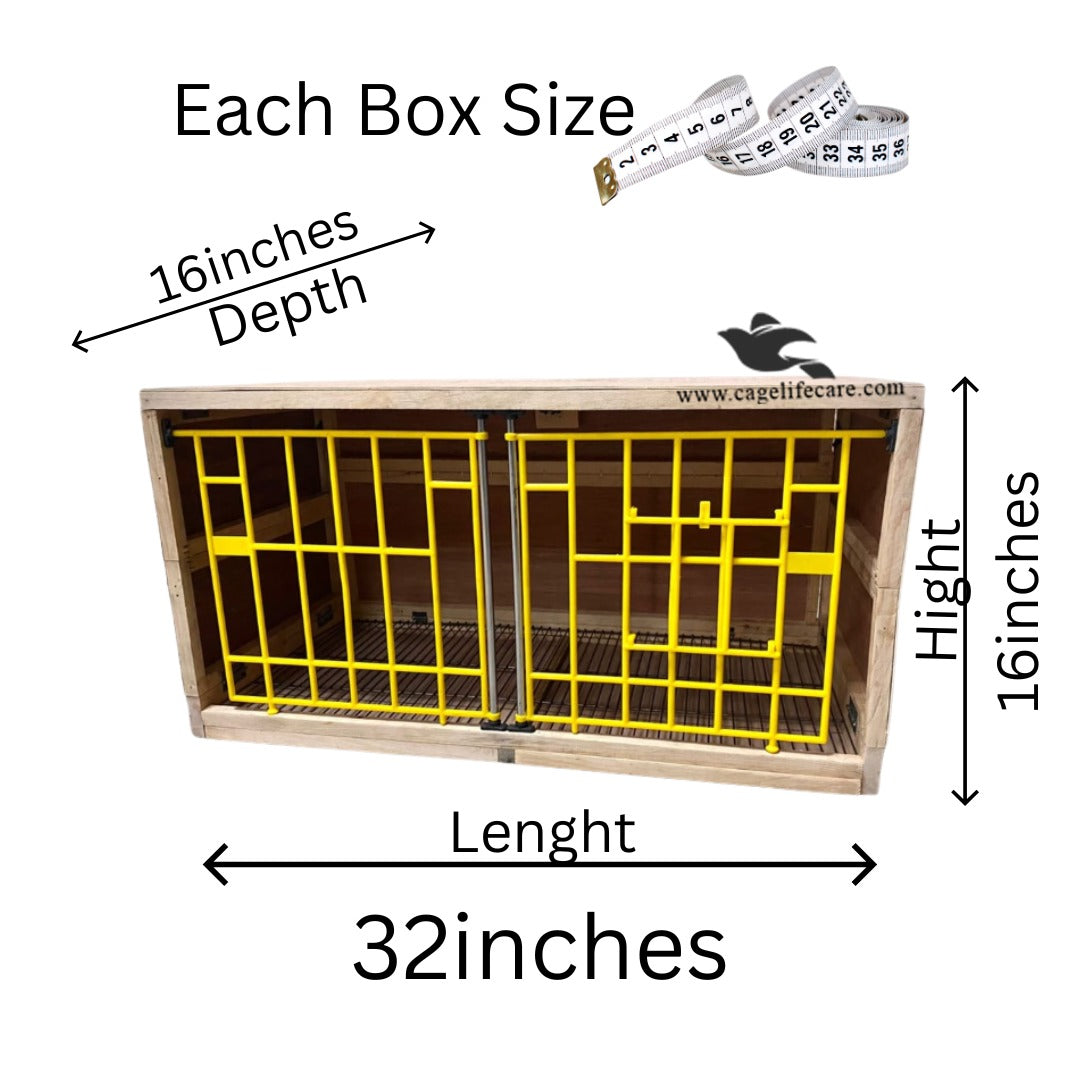 Pigeon Plywood Nest Box - Diamention Size