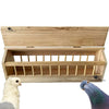 Wooden Feeding Tray - for Pigeons, Ground Birds and Poultry