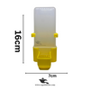 480ml Square Water & Seeds Feeder for Birds Pigeons & Poultry