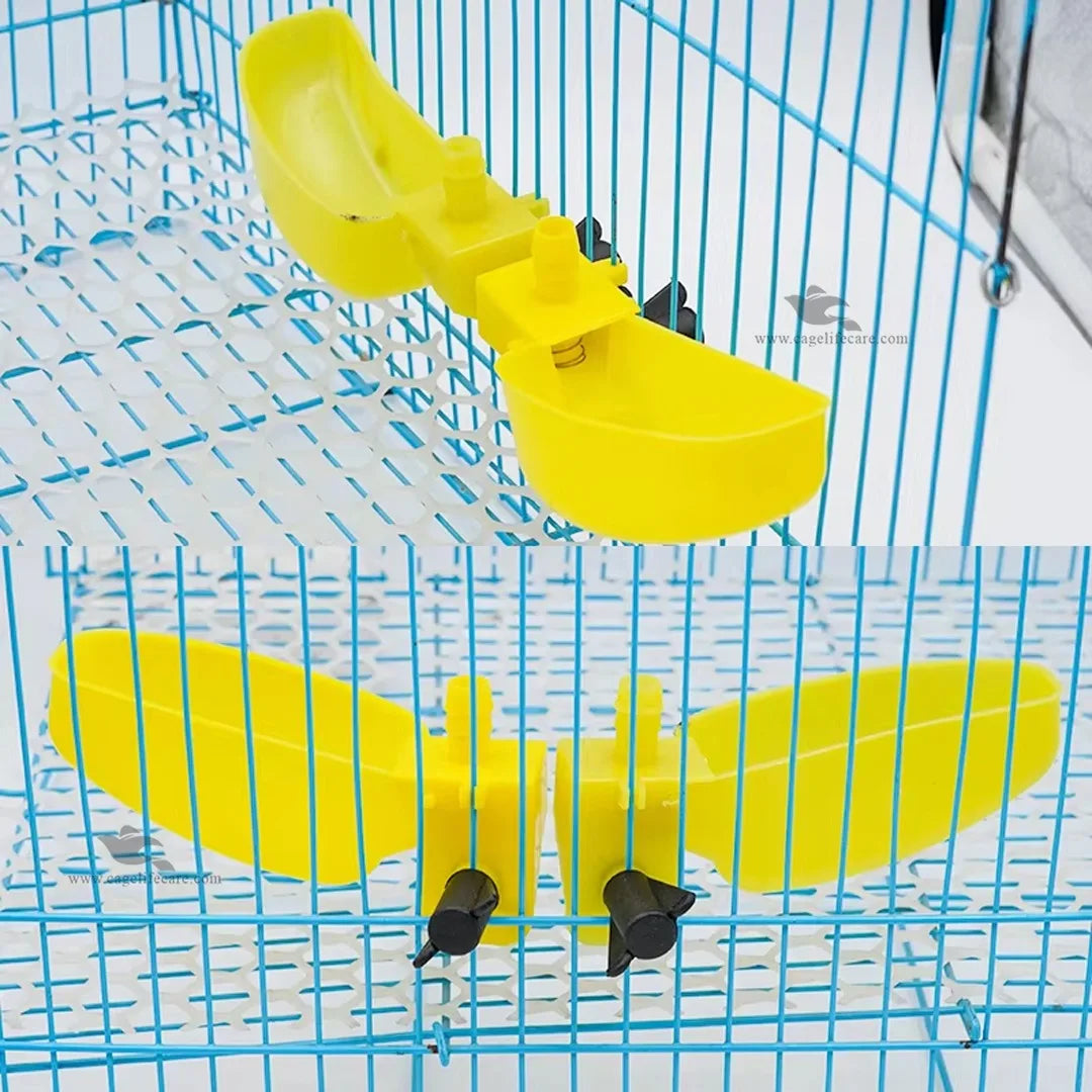 External Automatic Water Cup for Quail and Small Ground Birds