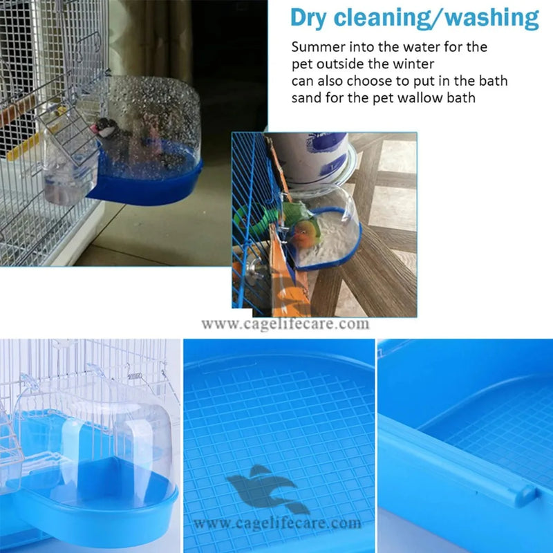 Bird Bath Tub - Hanging Care for Small Birds