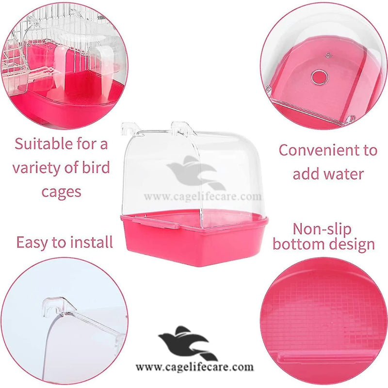 Bird Bath Tub - Hanging Care for Small Birds