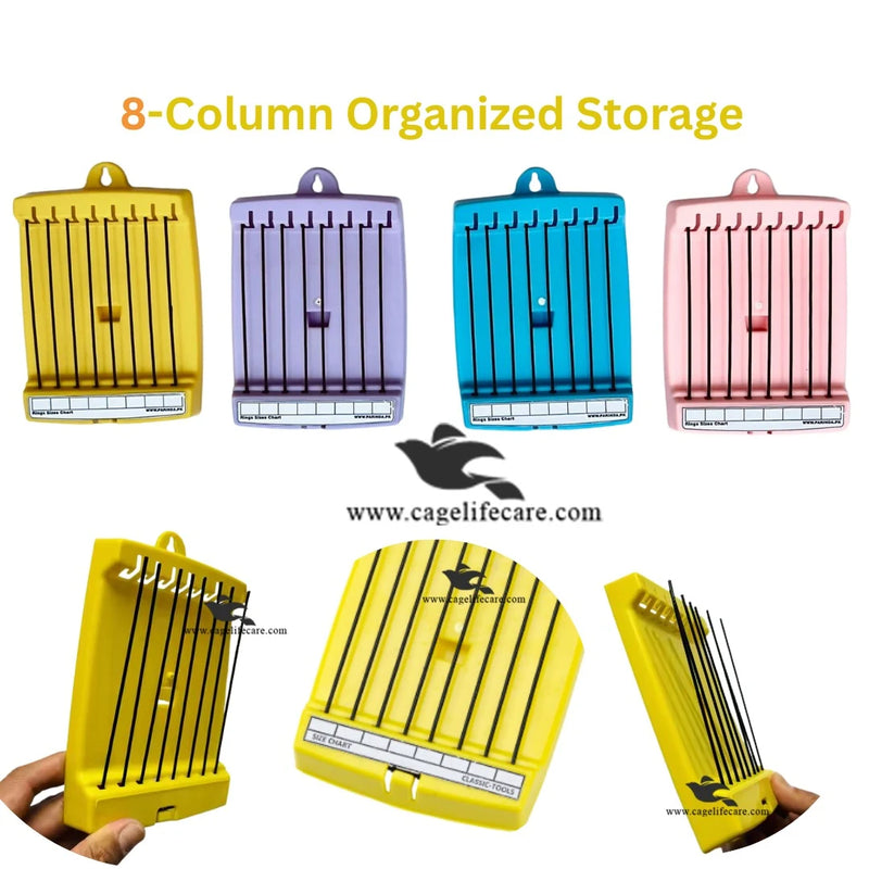 Bird Ring Holder – 2-8MM Organizer (200 Rings Holder)