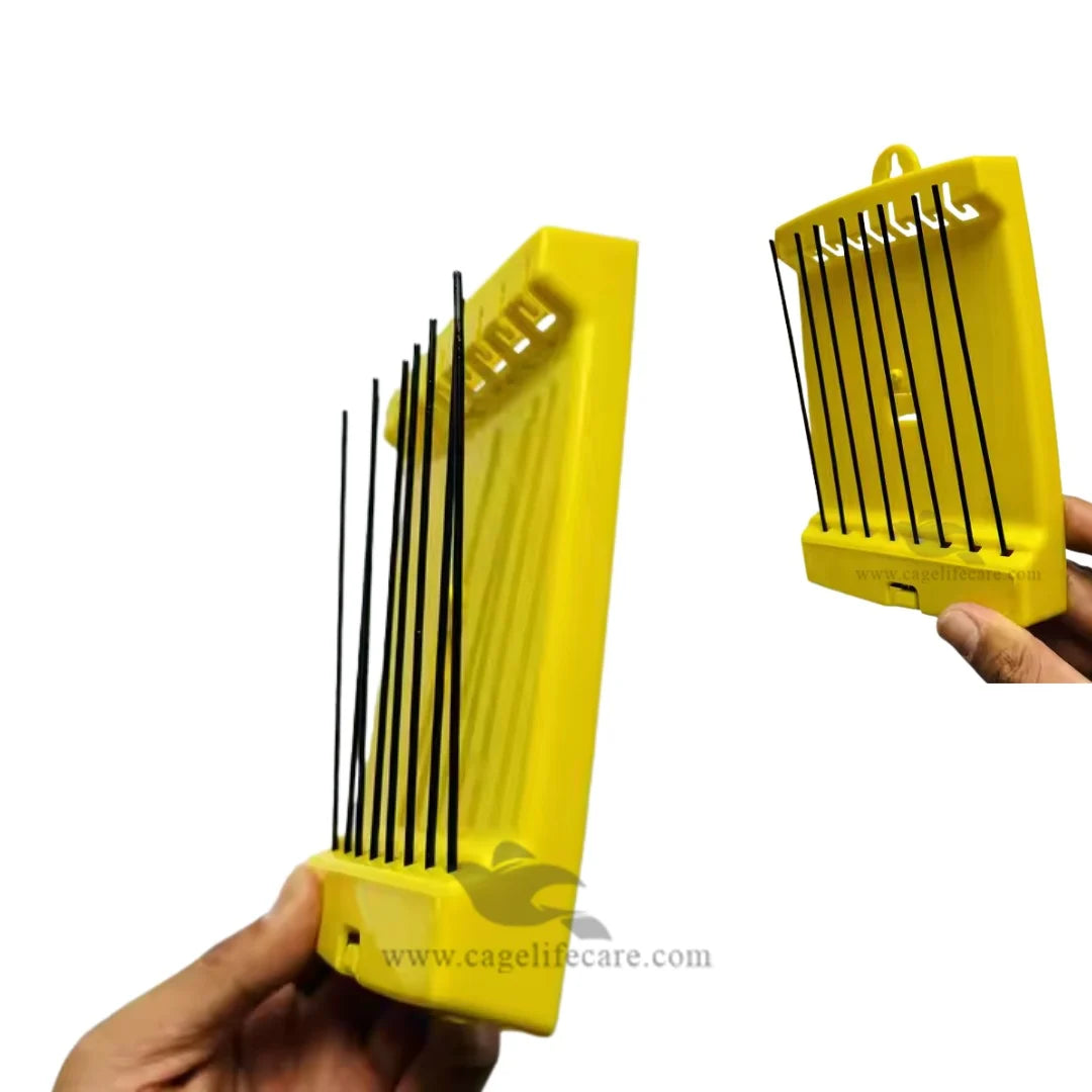 Bird Ring Holder – 2-8MM Organizer (200 Rings Holder) ( Size View )