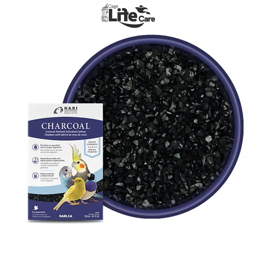 Activated Charcoal – Support Digestive Health in Birds