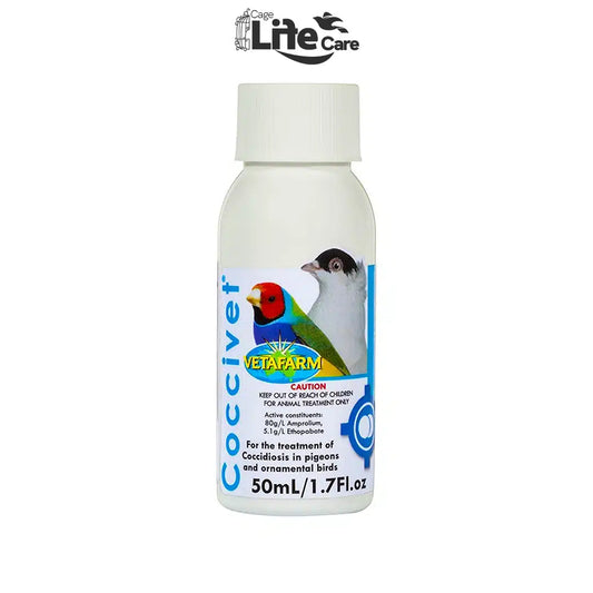 Coccivet – Coccidiosis Treatment for Ornamental Birds