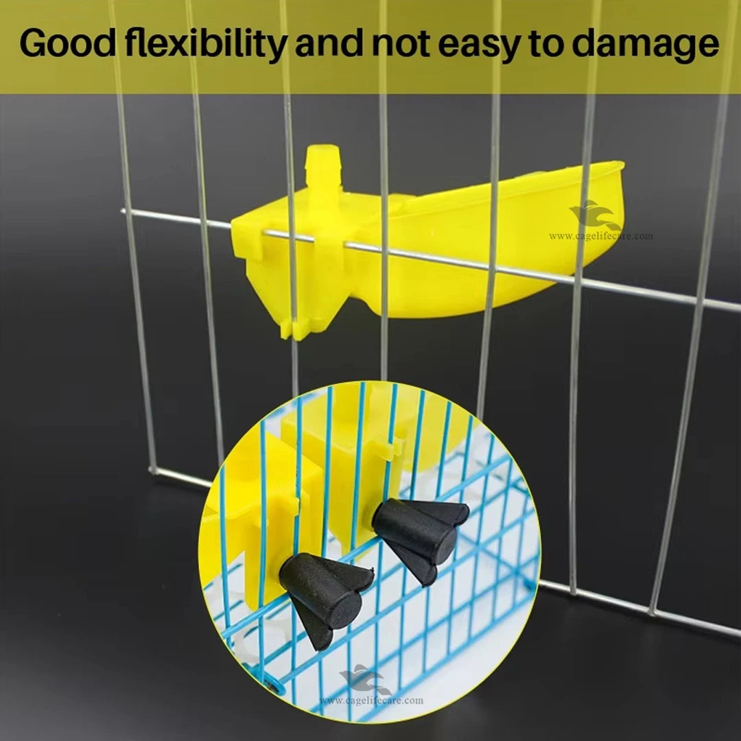 External Automatic Water Cup for Quail and Small Ground Birds