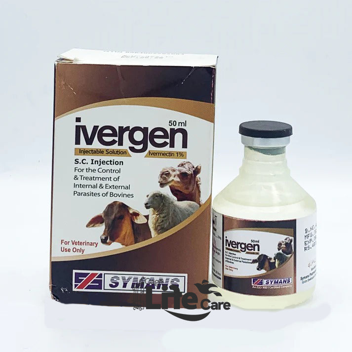 Ivergen Inj 1% – Powerful Injectable Solution for Parasite Control