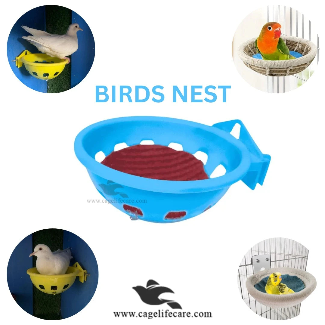 MASKAN Nest For Doves, Canaries & Small Birds For All Nest Birds