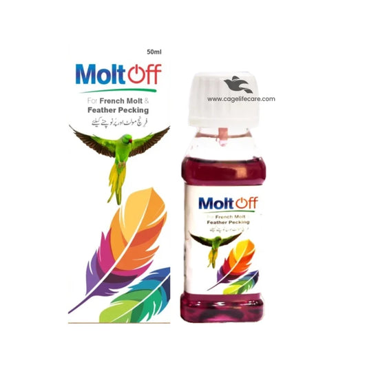 Molt Off – Effective Treatment for French Molt & Feather Plucking