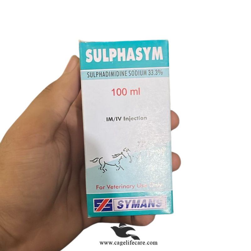 SULPHASYM Injectable Solution – Broad Spectrum Antibacterial for Livestock