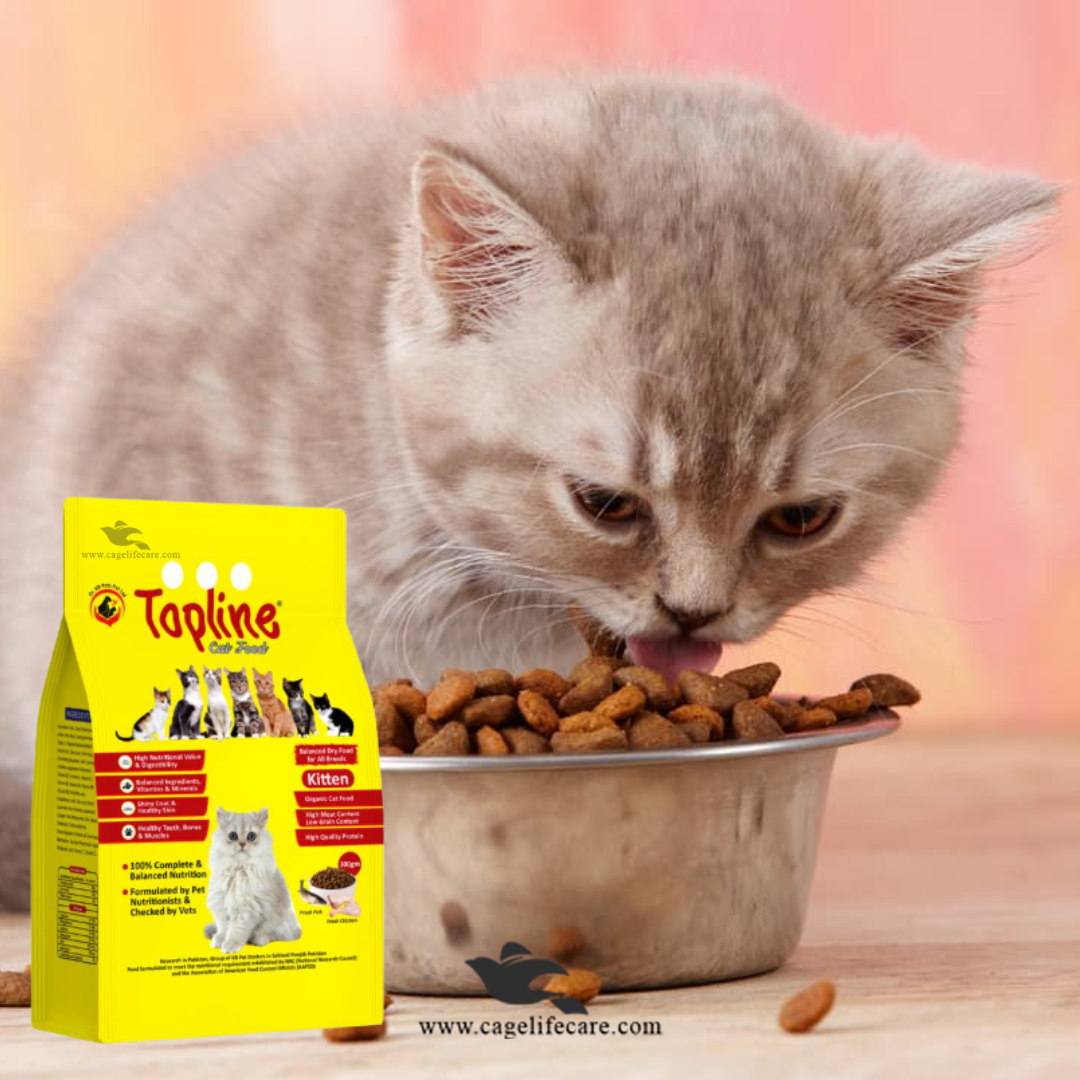Topline Kitten Food – Premium Daily Nutrition for Growing Cat Kittens