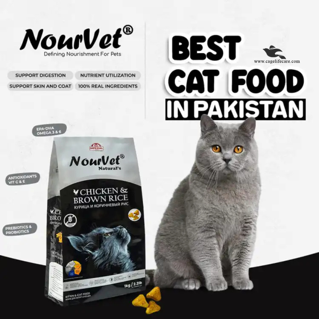 Nourvet Natural Silver Cat Food – 1 KG