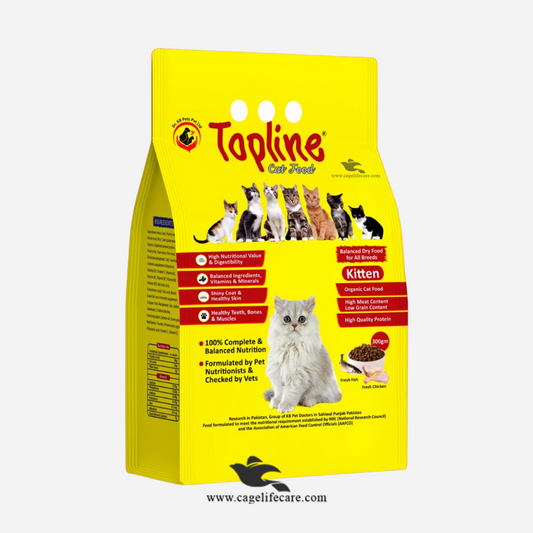 Topline Kitten Food – Premium Daily Nutrition for Growing Cat Kittens