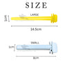 Plastic Twist Perch - Bird Stick for Small Birds
