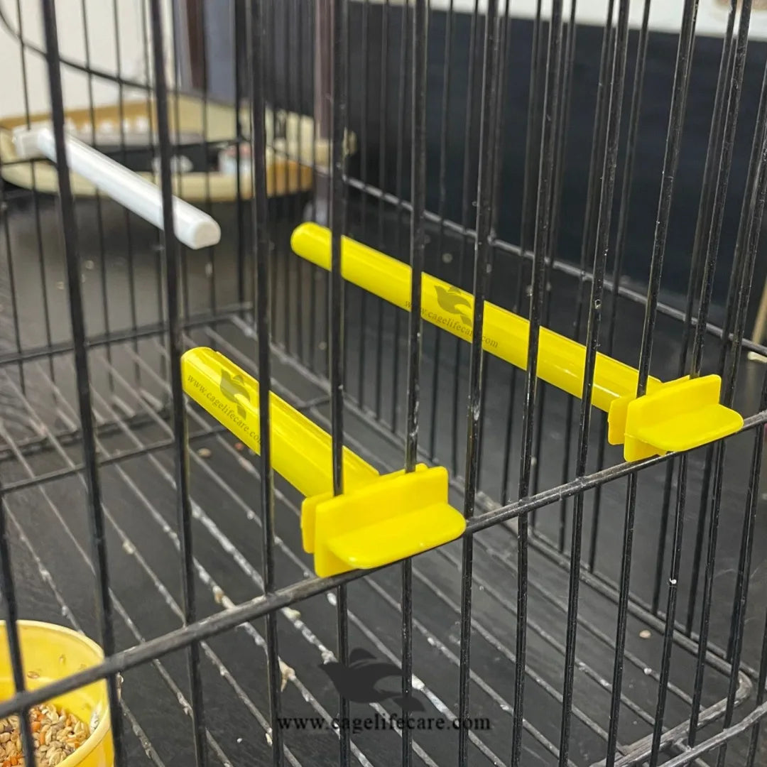 Plastic Twist Perch - Bird Stick for Small Birds how to install